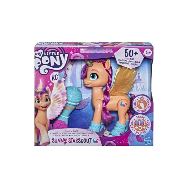 Hasbro MLP zingende en schaatsende Sunny