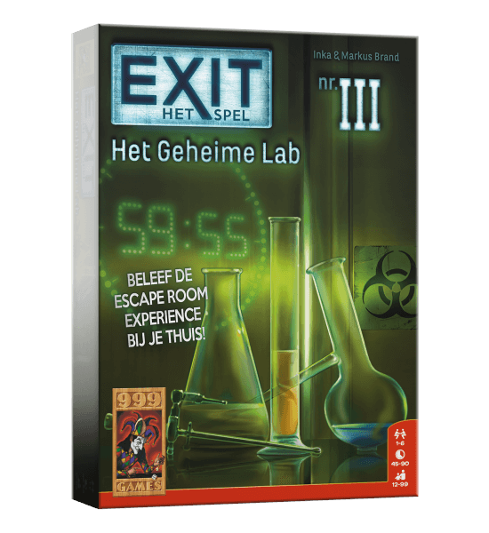 999 Games EXIT - Het geheime lab