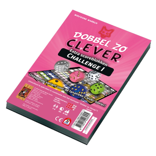 Dobbel zo Clever - Challenge Scoreblok