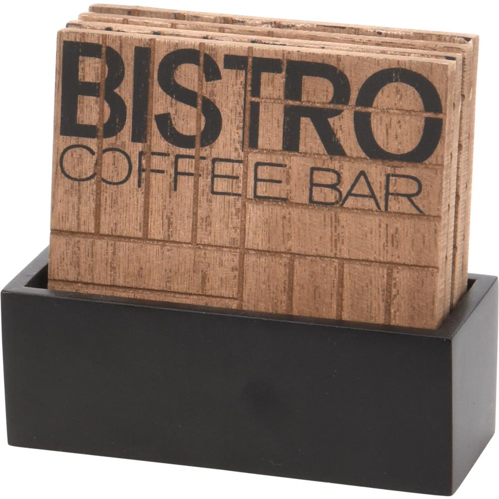 Onderzetterset Bistro 11,5x4,5x10cm