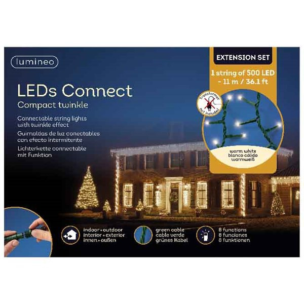 LED's connect compact verleng warmwit11m