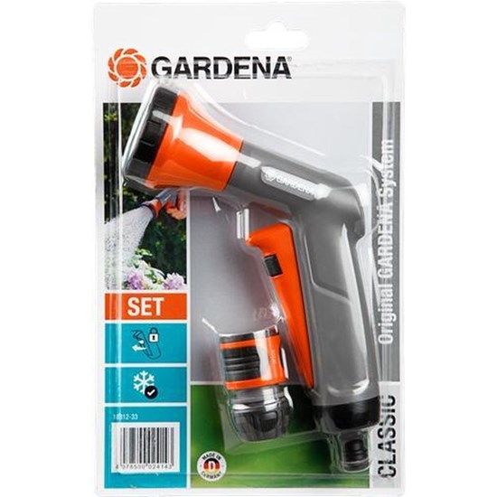 Gardena Classic Broes + Waterstop 1/2