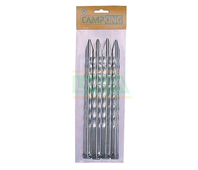 CampKing Tentharing Gekarteld 24 Cm Pak A 4 Stuks