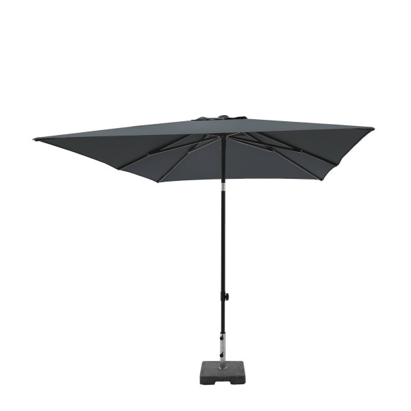 Parasol MORAIRA PUSH-UP 230x230 grijs