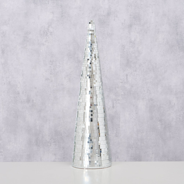 Kerstboom Disco spiegelglas H39cm