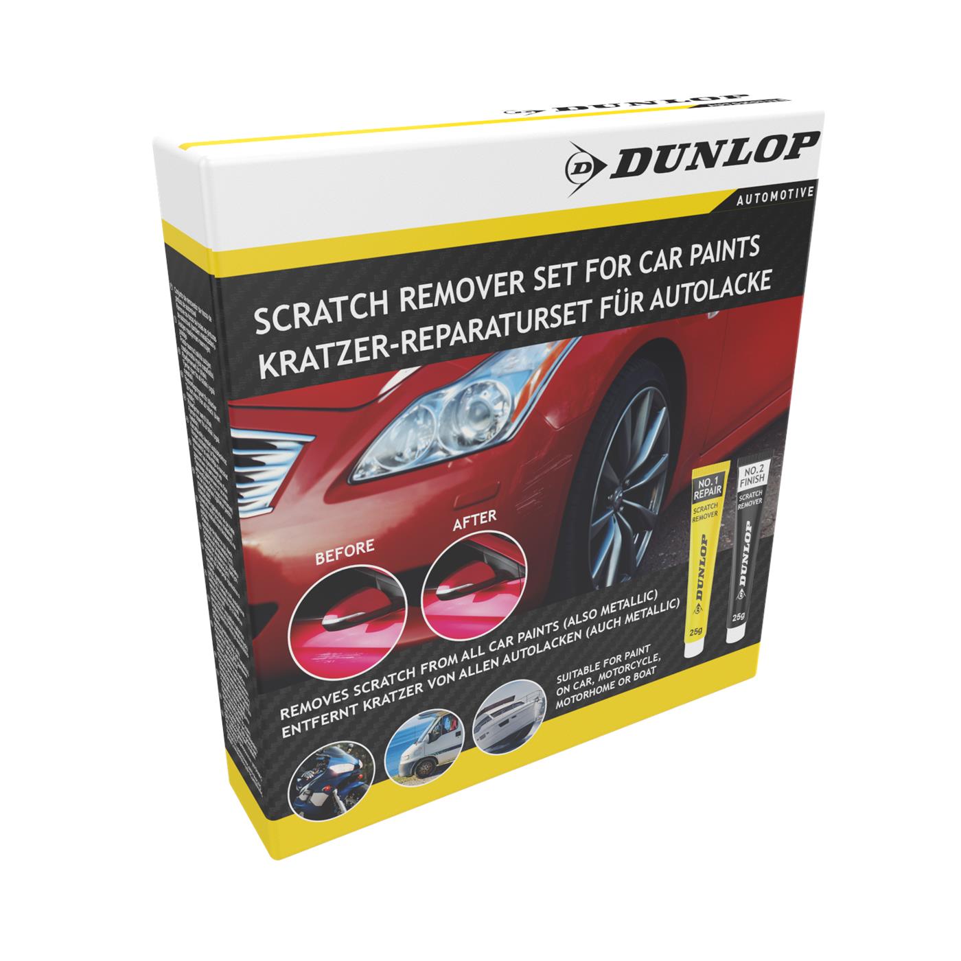 Dunlop Car Scratch Repair Set 9pc