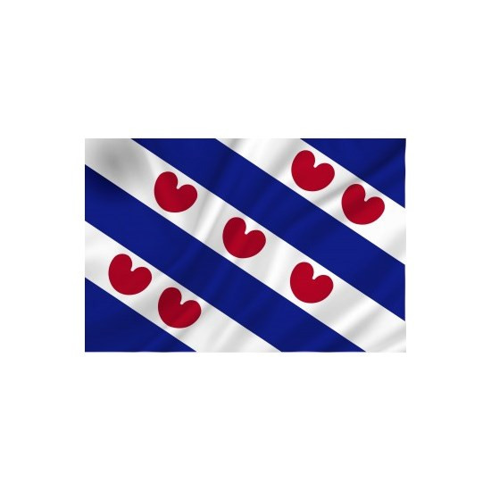 Vlag Friesland 70x100 Spun-Poly