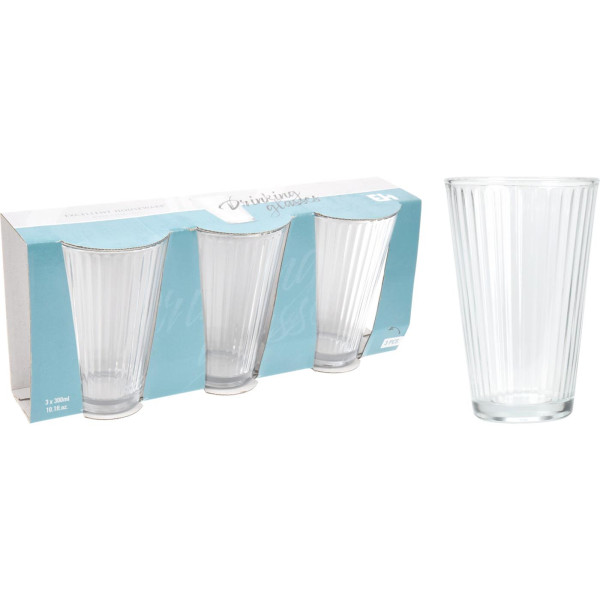 Drinkglazenset 3-delig 300ml