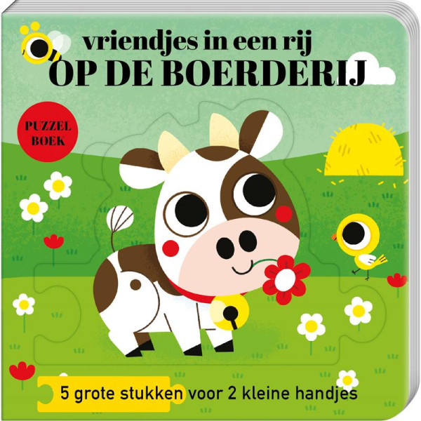 vriendjes in een rij - Op de Boerderij