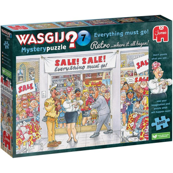 Jumbo Wasgij Mystery7 Uitverkoop 1000pcs