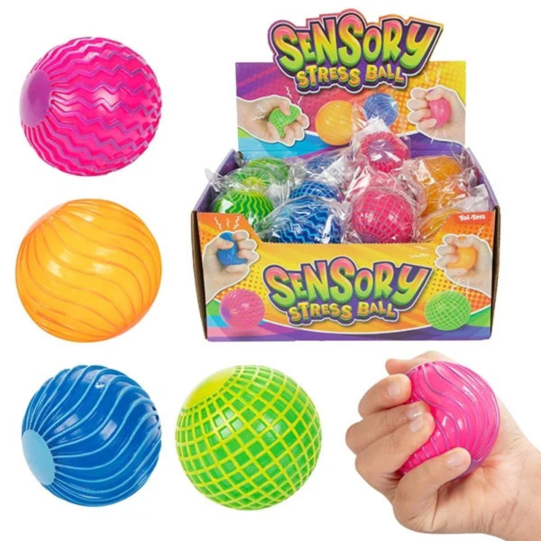 Toi Toys Sensorische ribbel bal Ø6,5cm