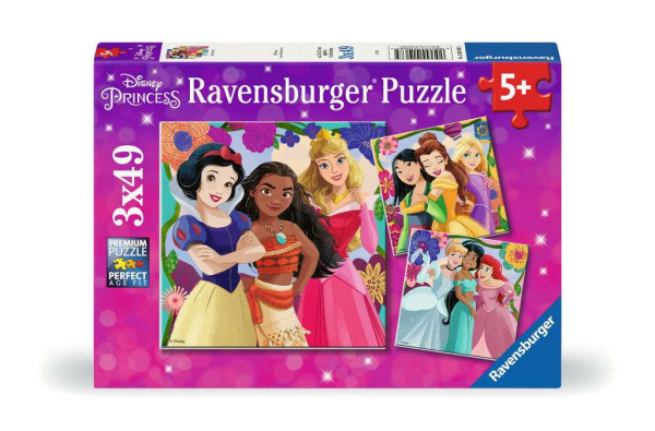 Ravensburger puzzel Disney Princess 3x49