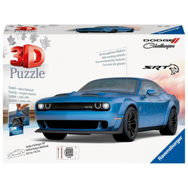 Ravensburger 3D puzzel Dodge Challenger