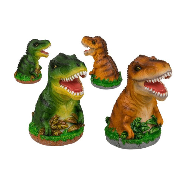 Spaarpot Dinosaurus polyresin 13x15cm