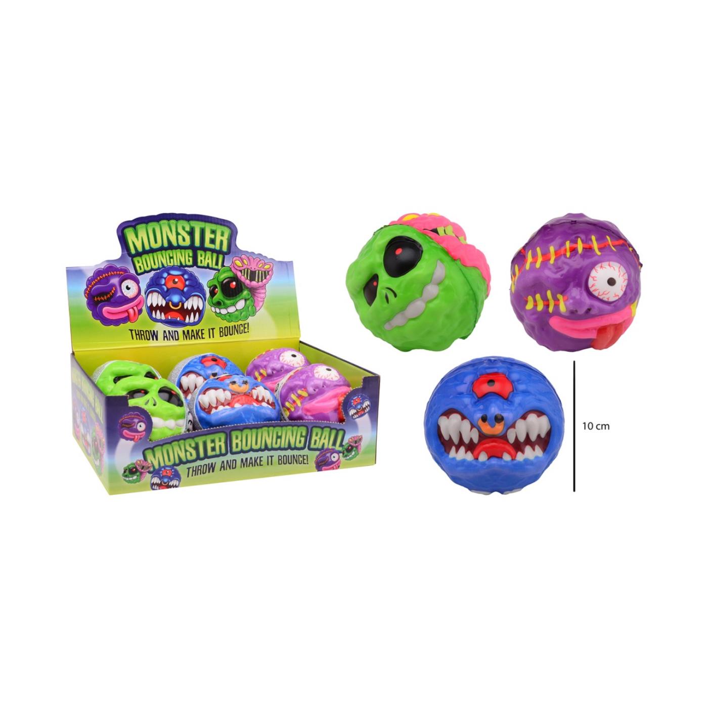 John Toy Stuiterend Monster 10cm