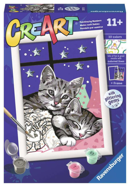 Ravensburger CreArt Sleepy Kitties