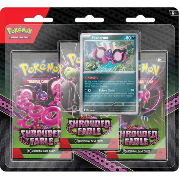 Pokémon Shrouded Fable 3 Booster Blister