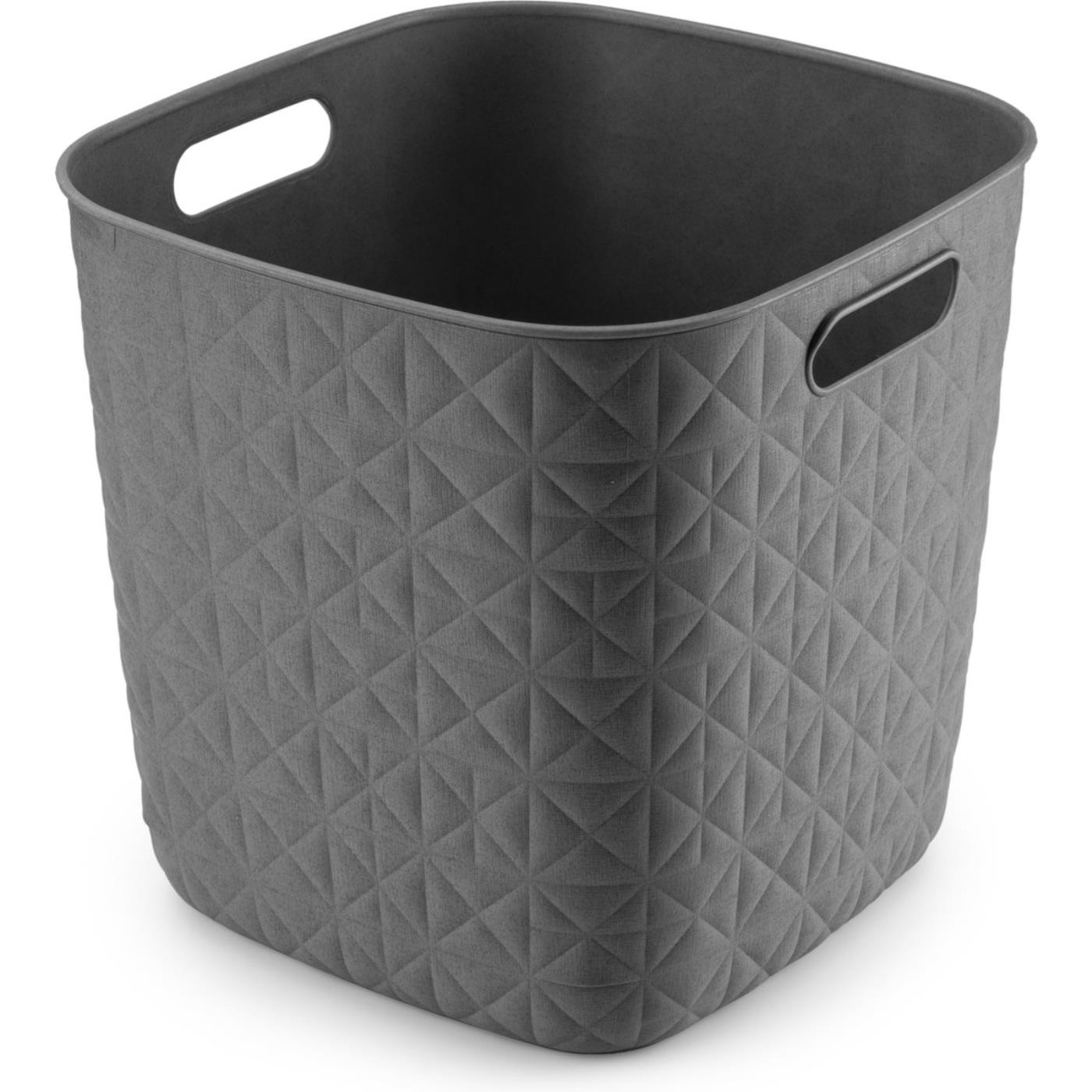 Curver Softex Opbergmand Cube 15L Antraciet 28x28x27cm