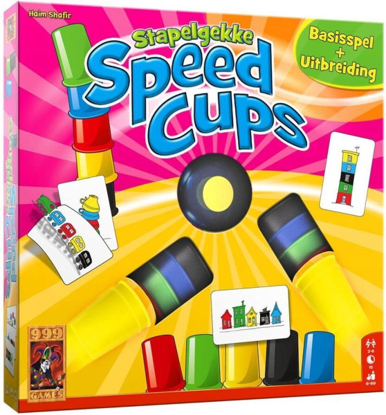 999 Games Stapelgekke speedcups 6 pers