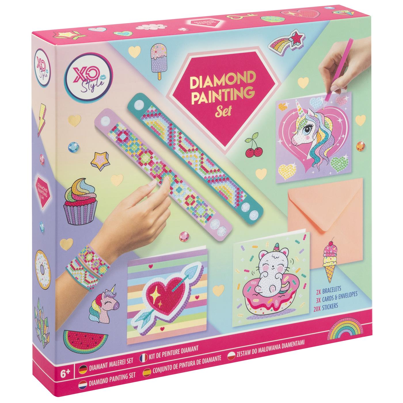 Creative Craft Group Diamond Painting Set, 28dlg.