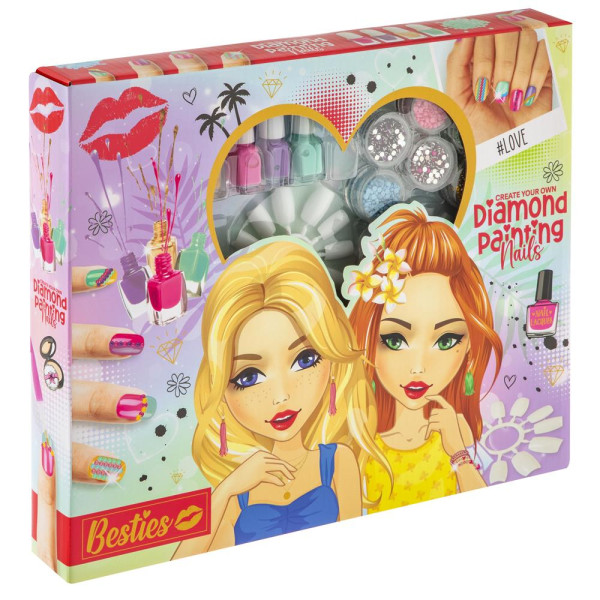 Besties Diamond Painting Nagelset