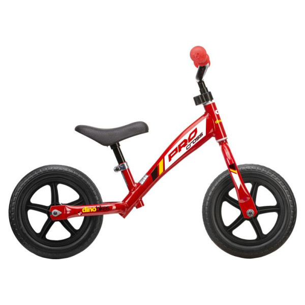 Dino Loopfiets Pro Cross 12 inch rood