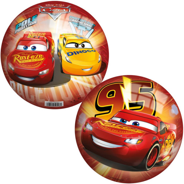 Speelbal Cars vinyl Ø23cm zak a 10 stuks