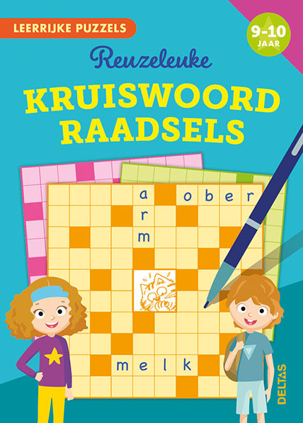 Reuzeleuke kruiswoordraadsels (9-10 j.)