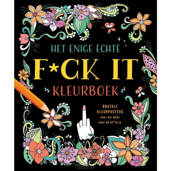 Deltas Het enige echte f*ck it kleurboek