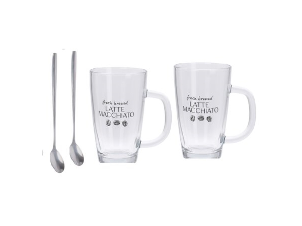 Latte Macchiato Set 4-delig 300ml