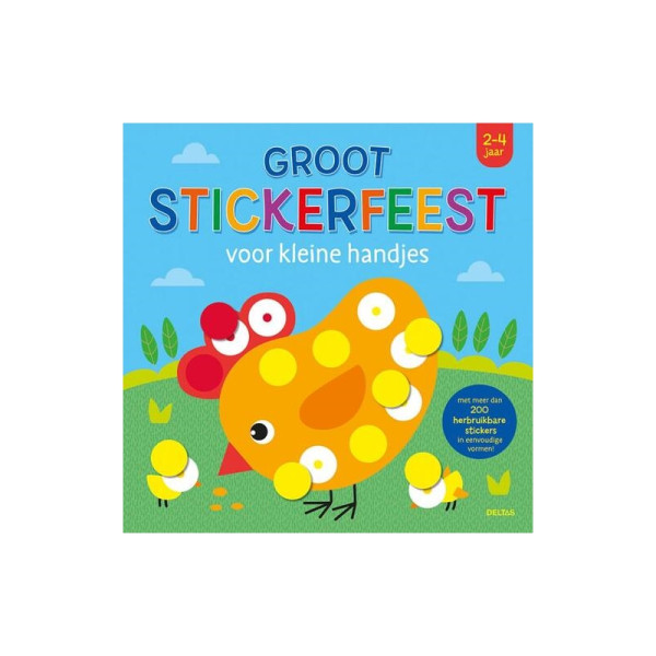 Deltas Groot stickerfeest kleine handjes