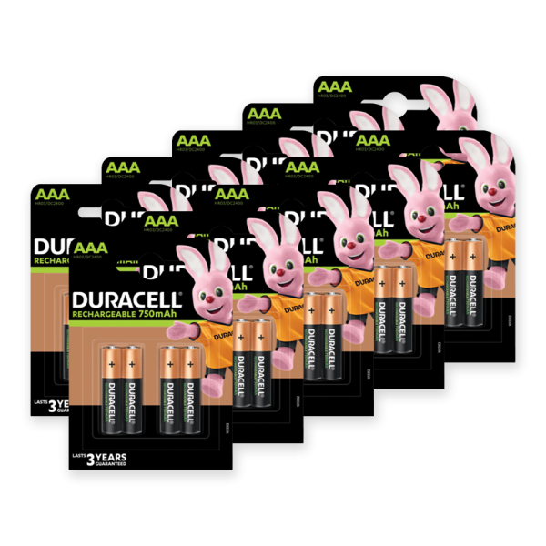 Duracell AAA Batterij OPLAADBAAR doos a 10