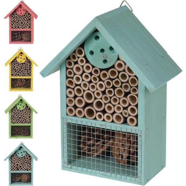 Insectenhotel hout 20cm