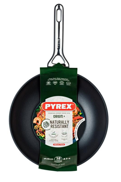 Pyrex Origin+ Wok Ø 28cm Inductie