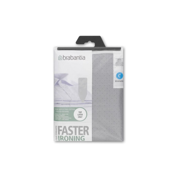 Brabantia overtrek C 124x45 metallic