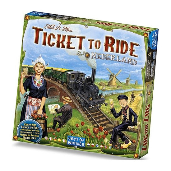 Ticket to Ride Nederland days of wonder