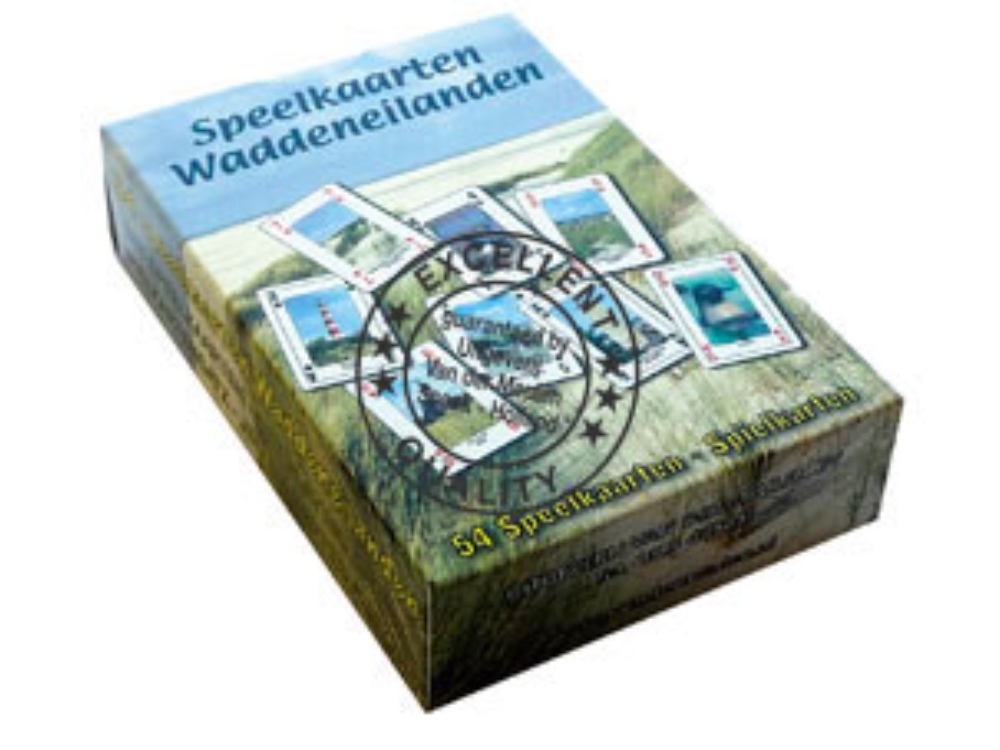 Speelkaarten Waddeneilanden