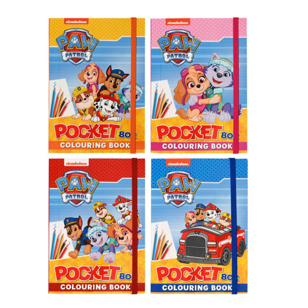 Paw Patrol Pocket kleurboek 14x10cm