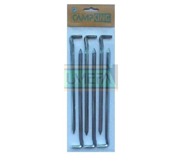 Umefa Grondpen vierkant 20 cm -6 mm 6st