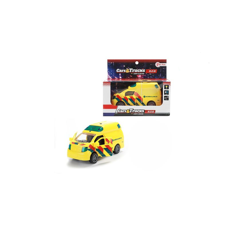 Toi Toys Ambulance Frictie + Licht En Geluid