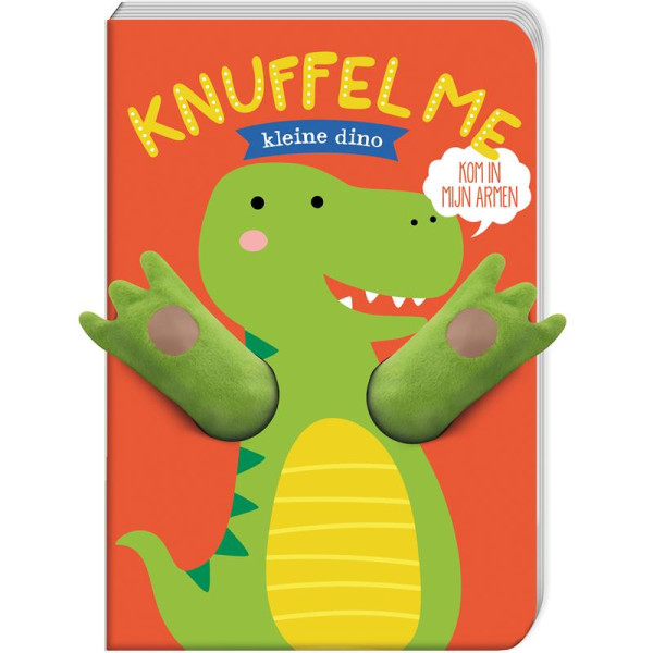 Boekje Knuffel Me - Kleine Dino