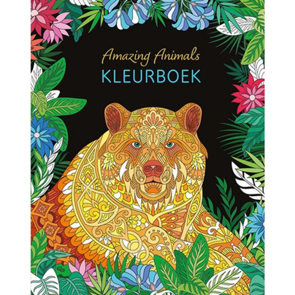 Deltas Amazing animals kleurboek