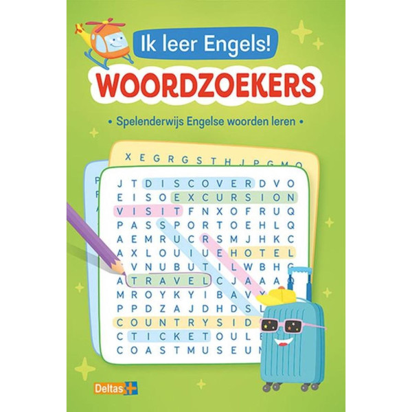 Deltas Woordzoekers - Ik leer Engels!