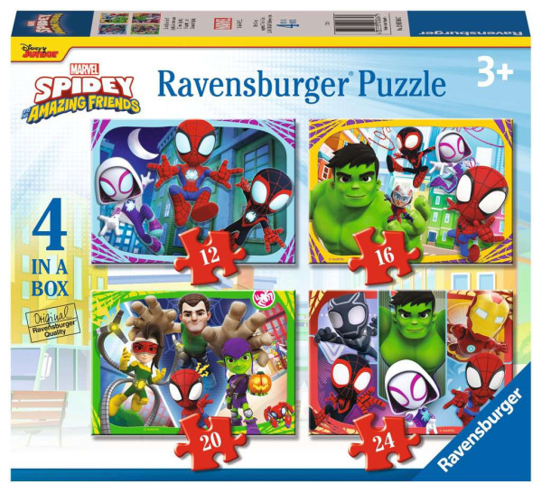 Ravensburger 4-in-1 puzzel Spidey