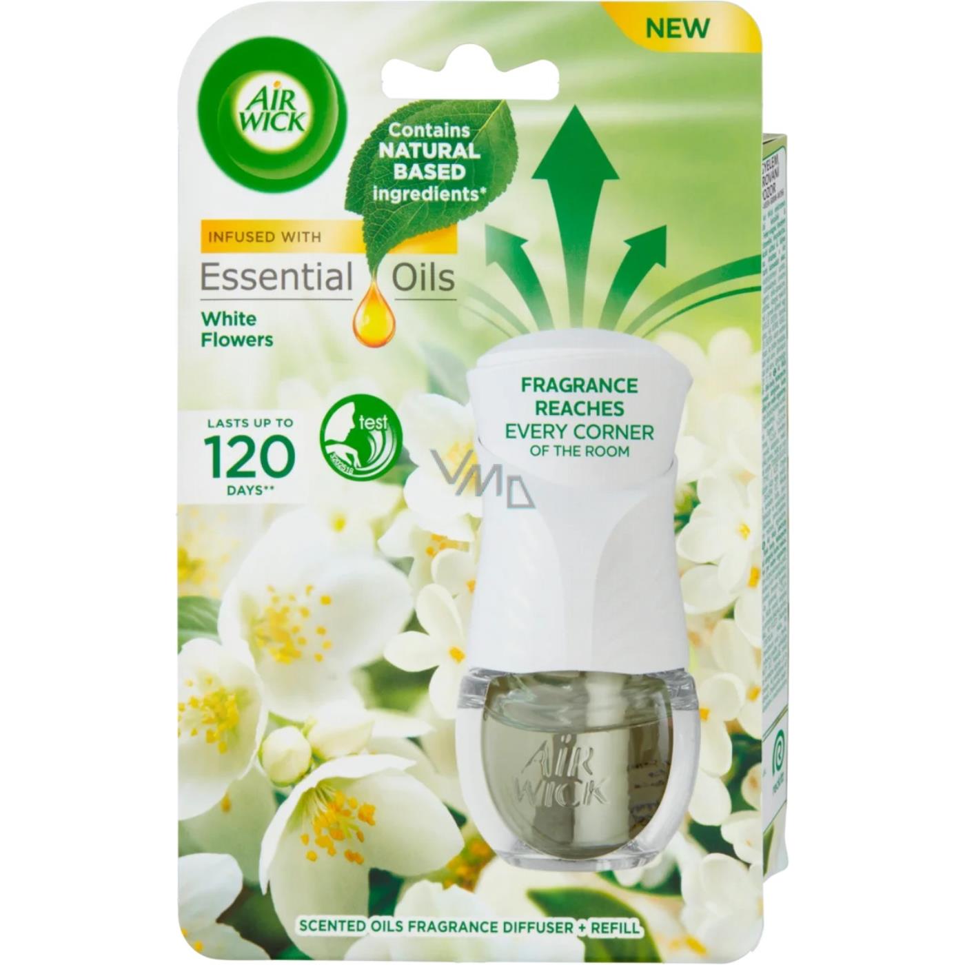 Air Wick Elektrische Luchtverfrisser + Navulling 19ml White Flower