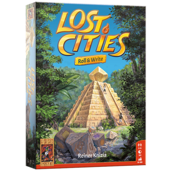 999 Games Lost Cities: Roll & Write