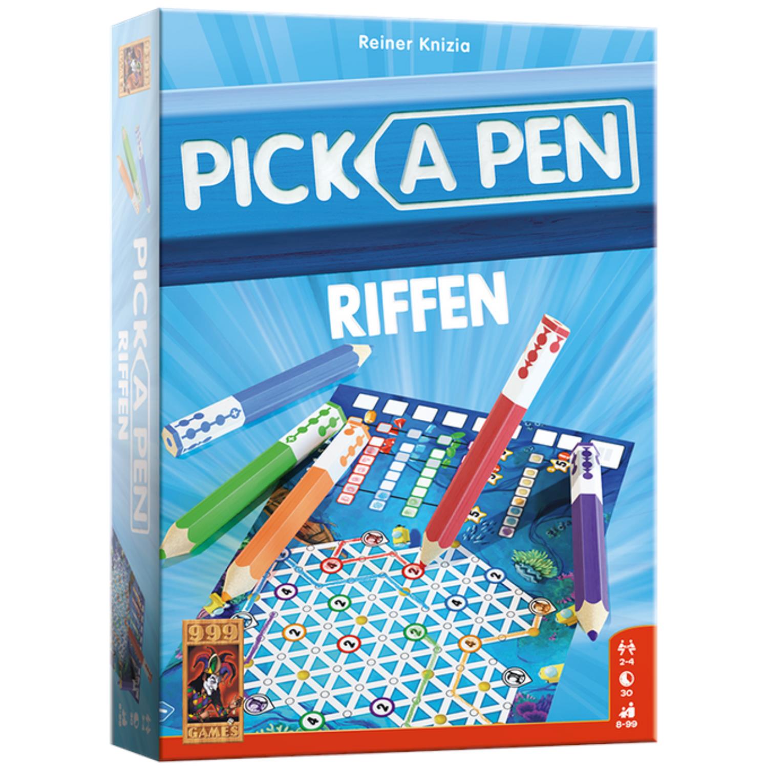 Pick a Pen Riffen dobbelspel