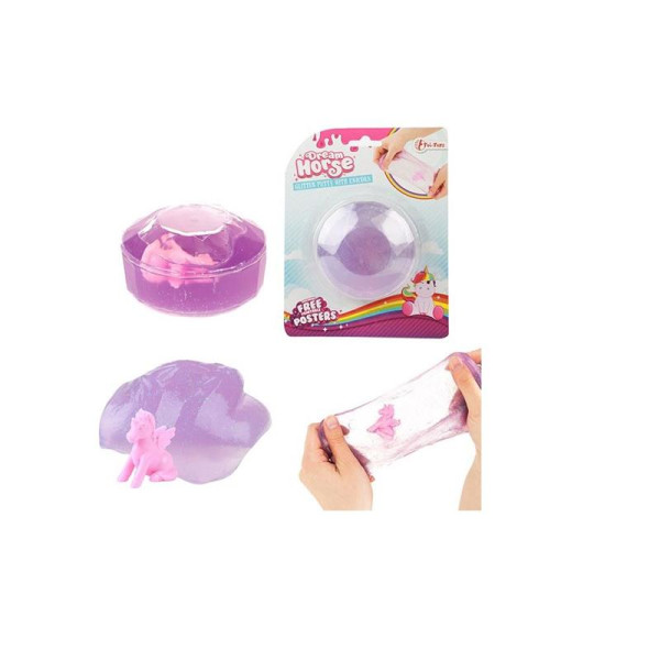 Toi Toys Glitter putty met unicorn