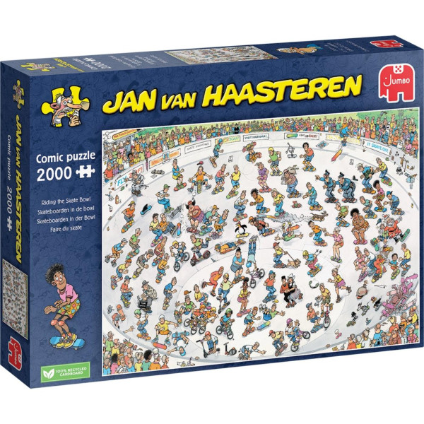 JvH puzzel Skaten in de bowl 2000st