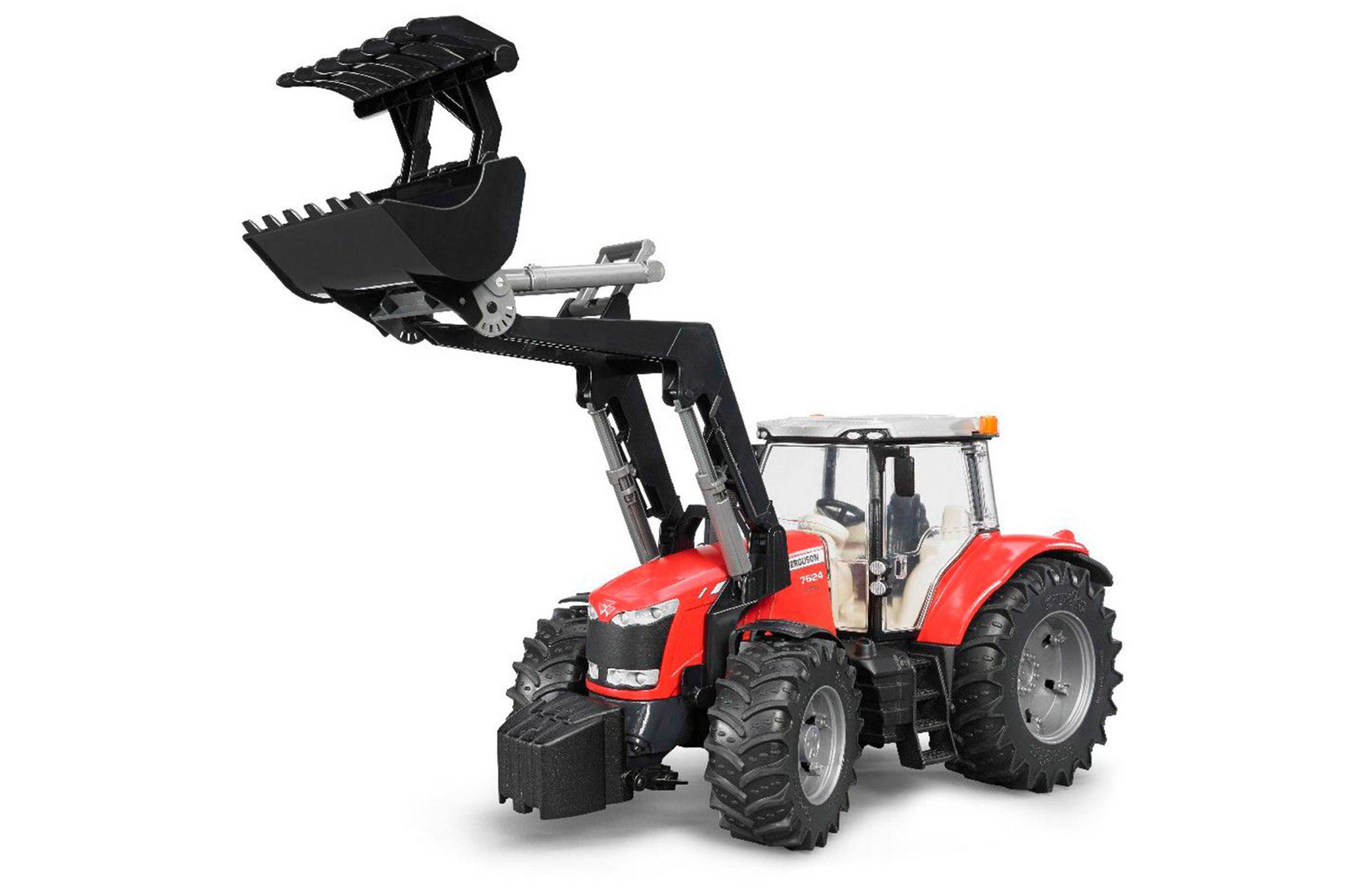 Bruder Massey Ferguson 7600 met voorlader